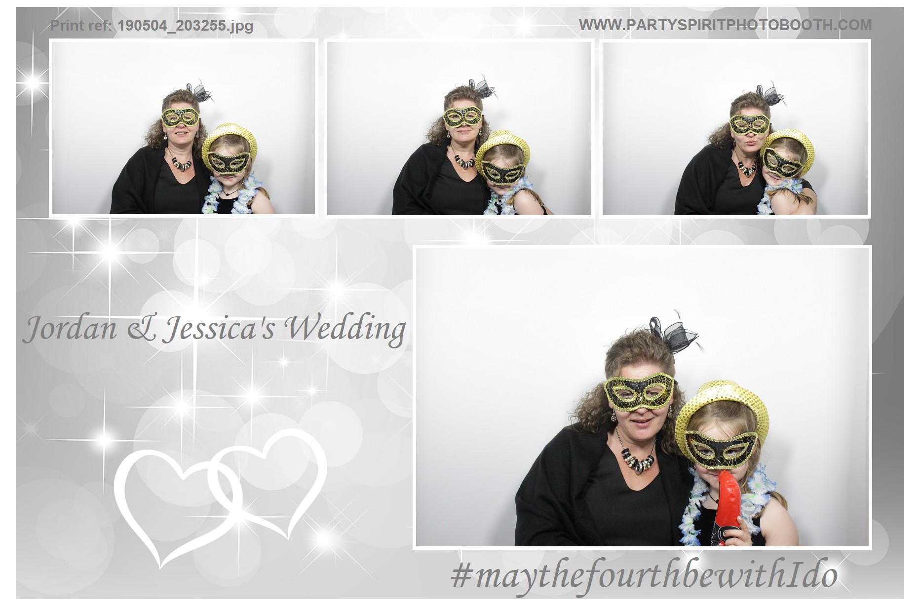 Jordan and Jessica's Wedding | View more photos from the event at gallery.partyspiritphotobooth.com/u/PartySpiritPhotoBooth/Jordan-and-Jessicas-Wedding